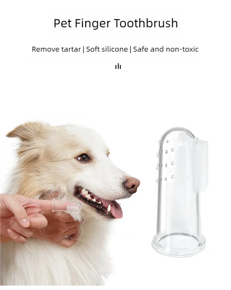 Soft Finger Pet Toothbrush