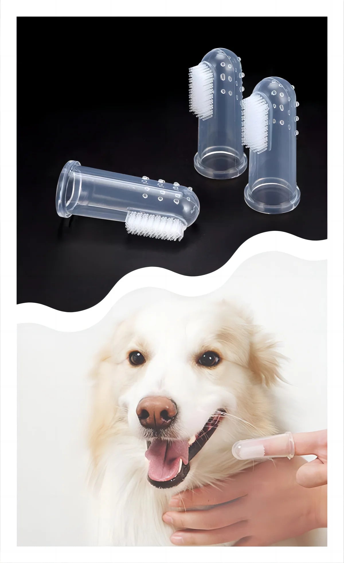 Soft Finger Pet Toothbrush