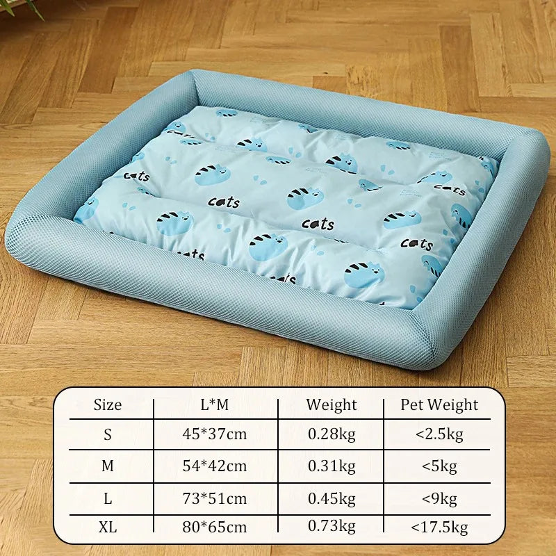 Summer Cooling Pet Bed Mat