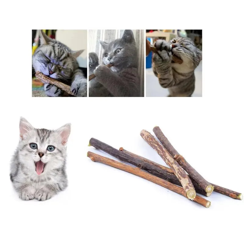 Natural Silvervine Cat Chew Sticks