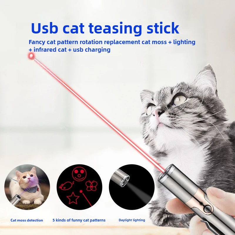 USB Rechargeable Cat Laser Toy