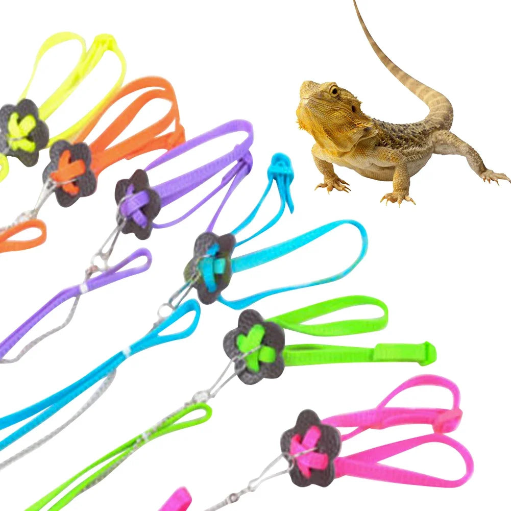 Adjustable Lizard Harness Leash