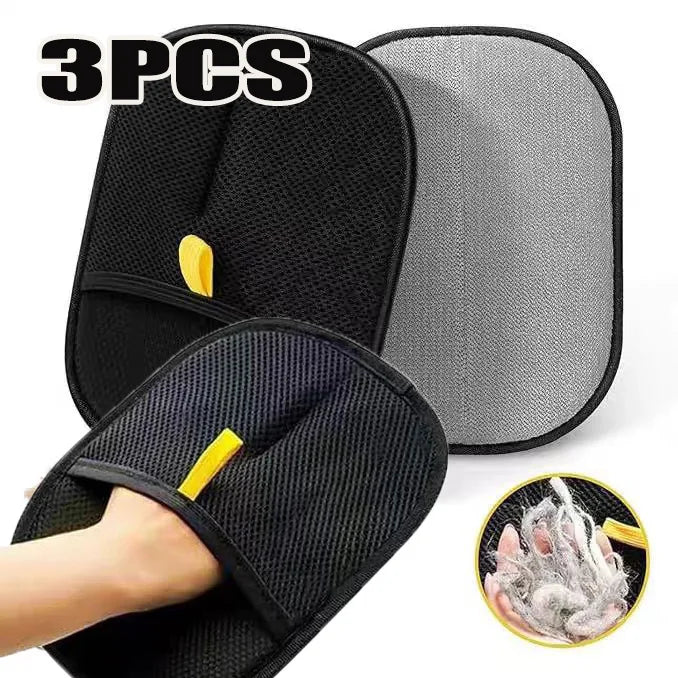 Double-Sided Pet Hair Removal Gloves