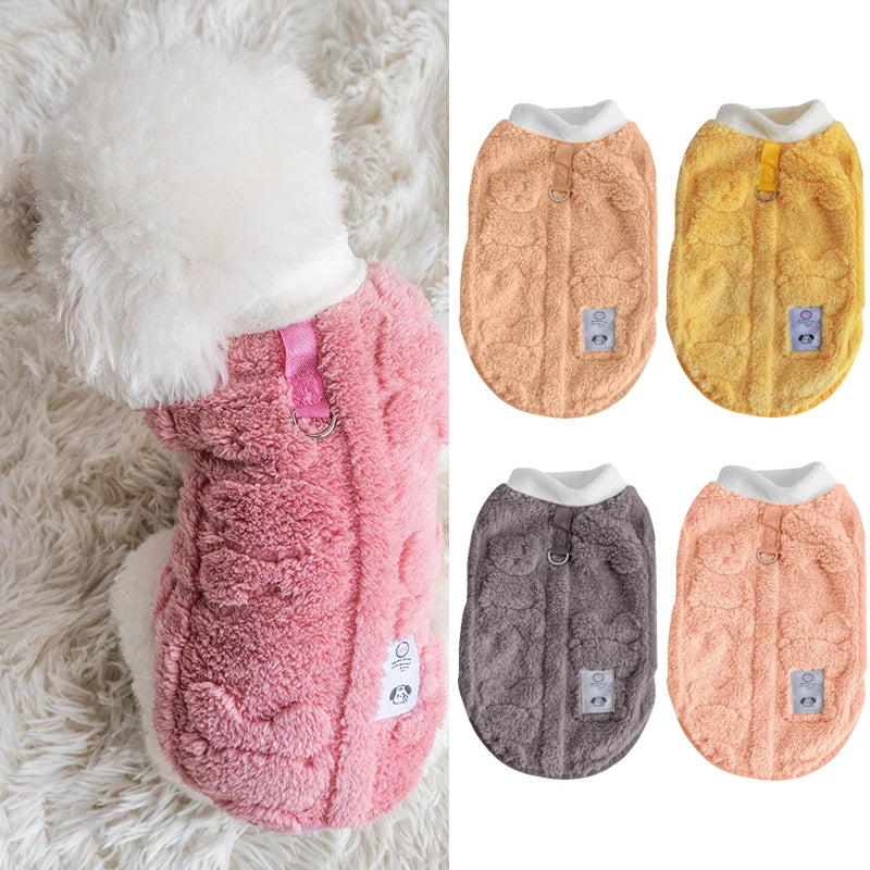 Soft Fleece Pullover Pet Sweater