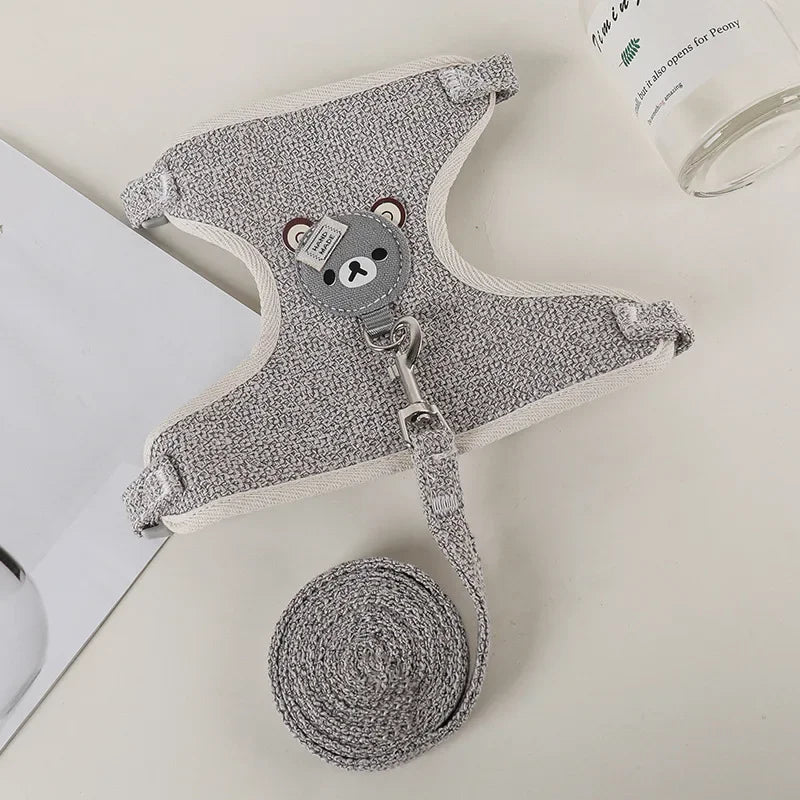 Padded Rabbit Harness & Leash Set