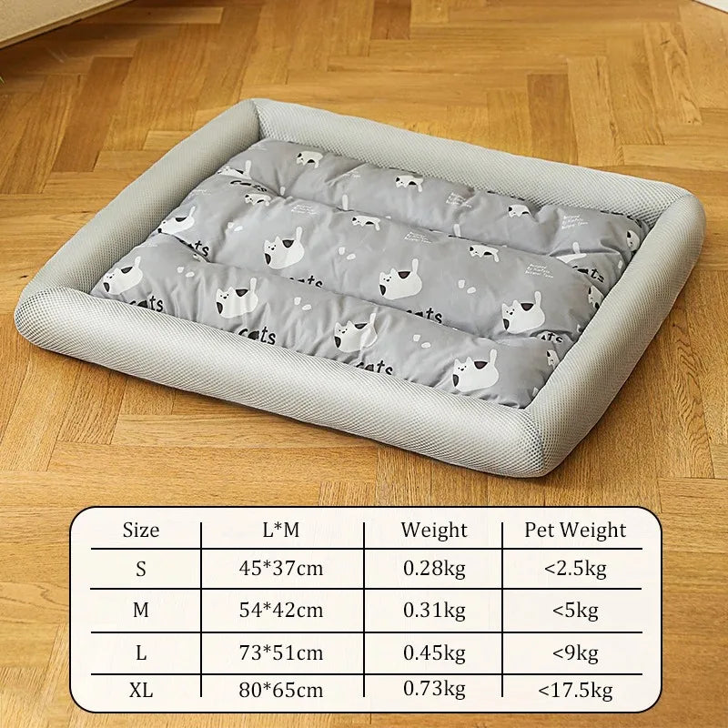 Summer Cooling Pet Bed Mat