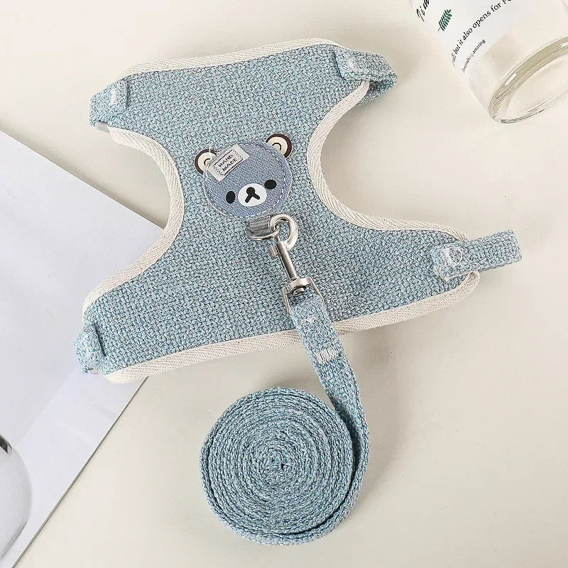 Padded Rabbit Harness & Leash Set
