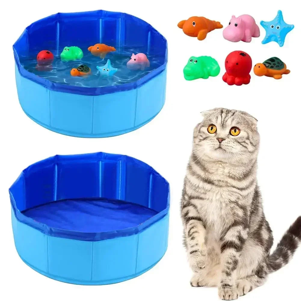 Foldable Pet Pool Bath Tub
