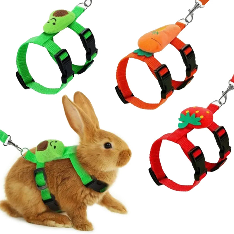 Adjustable Small Pet Harness Leash