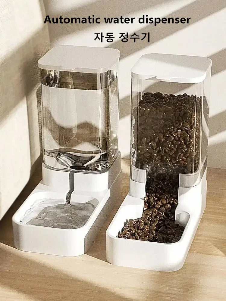 Automatic Pet Food & Water Dispenser