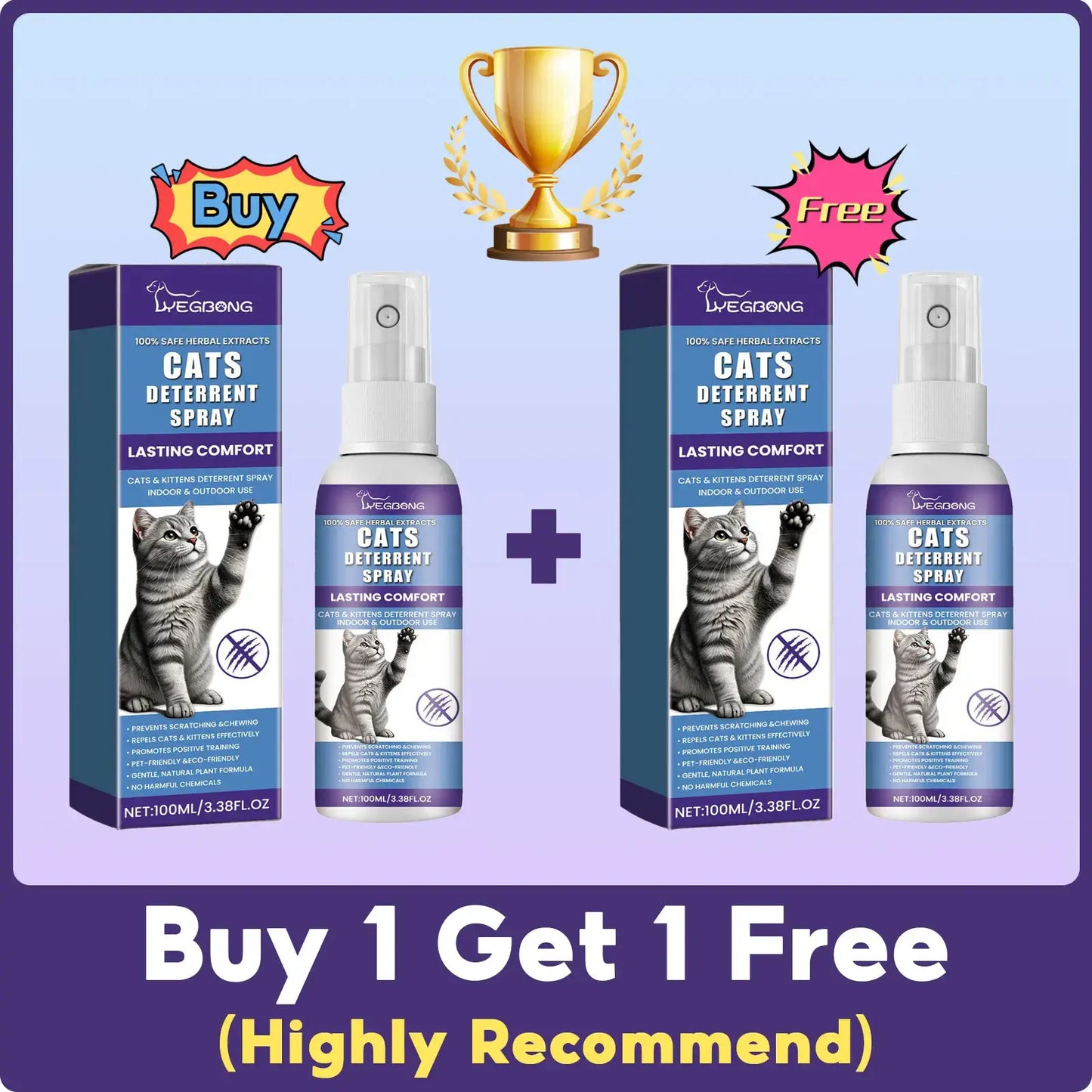 Pet Anti-Scratch Training Spray