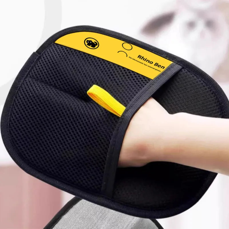 Double-Sided Pet Hair Removal Gloves