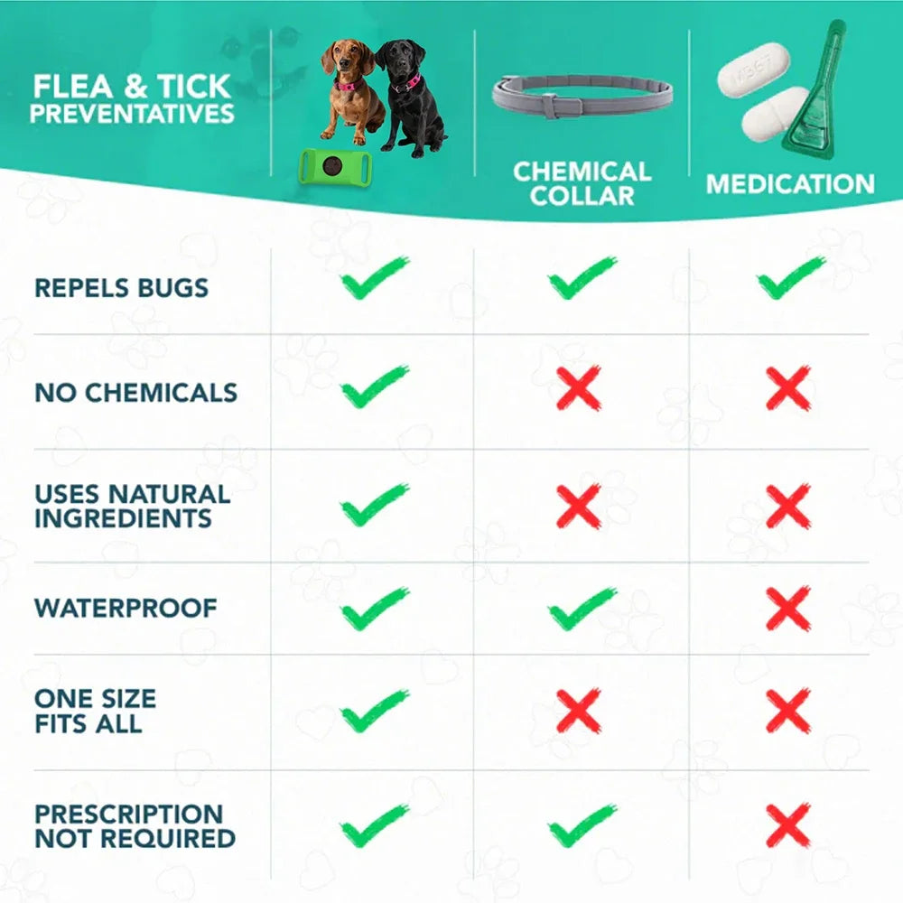 Essential Oil Anti-Flea Pet Pendant