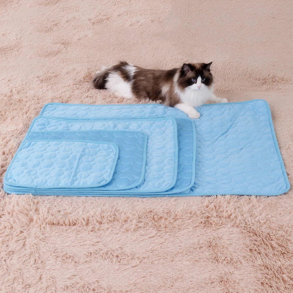 Ice Silk Summer Pet Cooling Mat