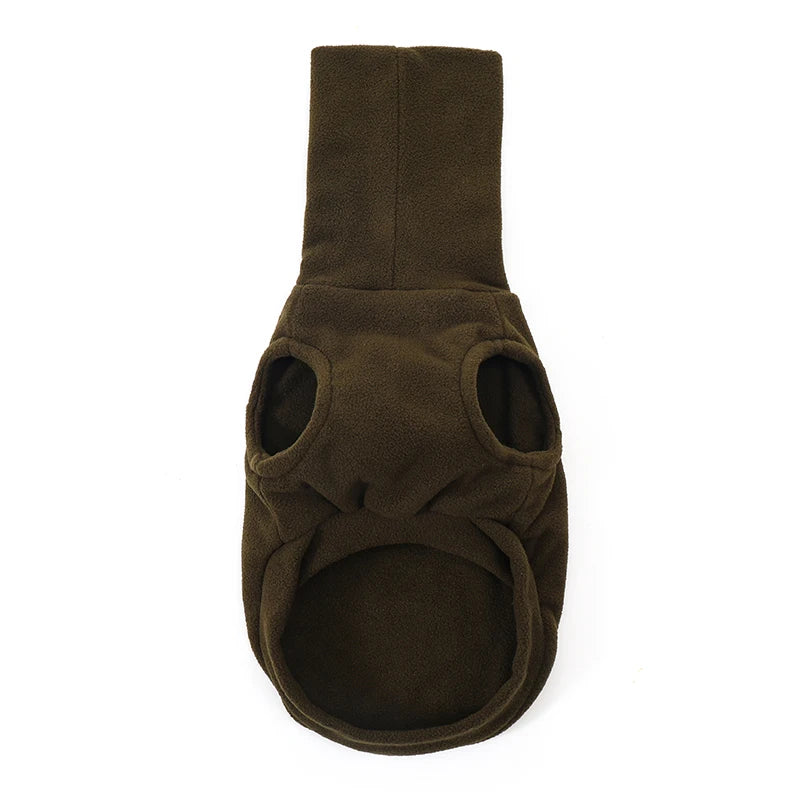 Fleece Turtleneck Dog Vest