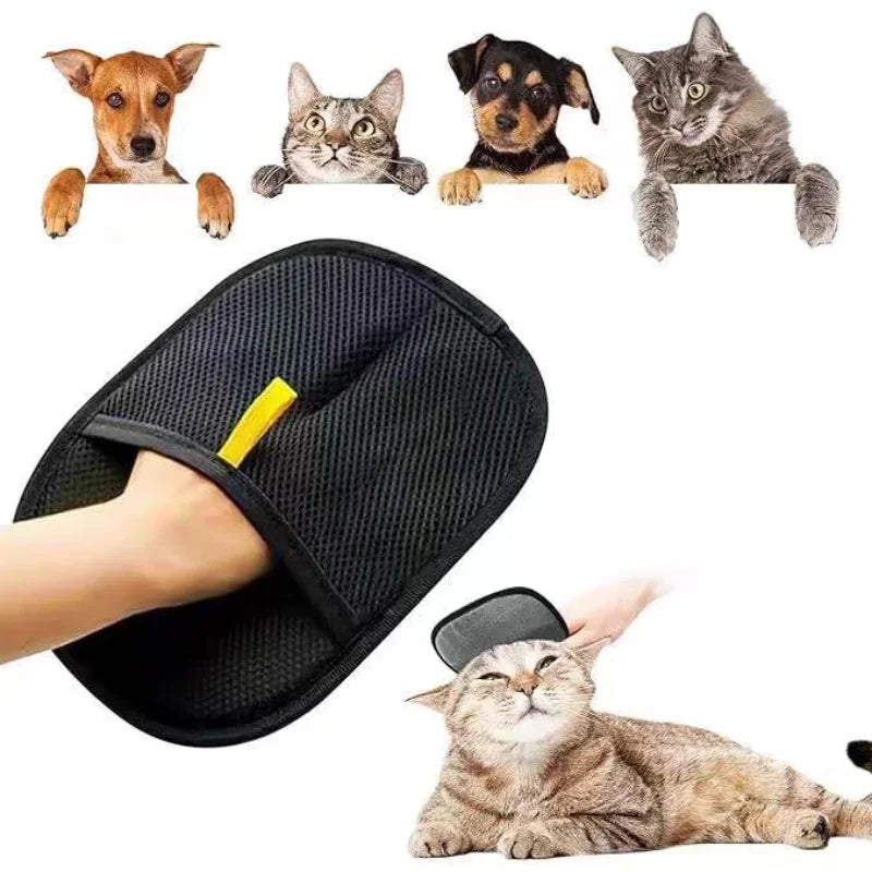 Double-Sided Pet Hair Removal Gloves