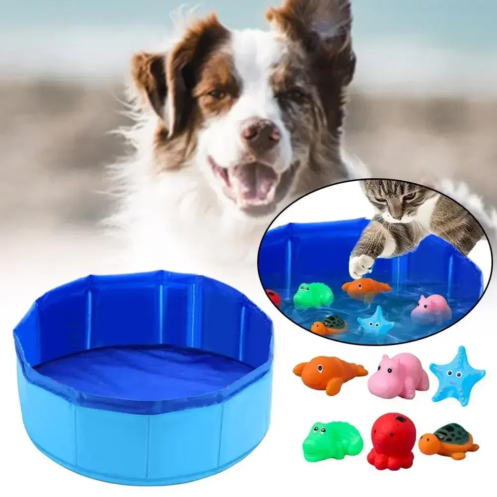 Foldable Pet Pool Bath Tub