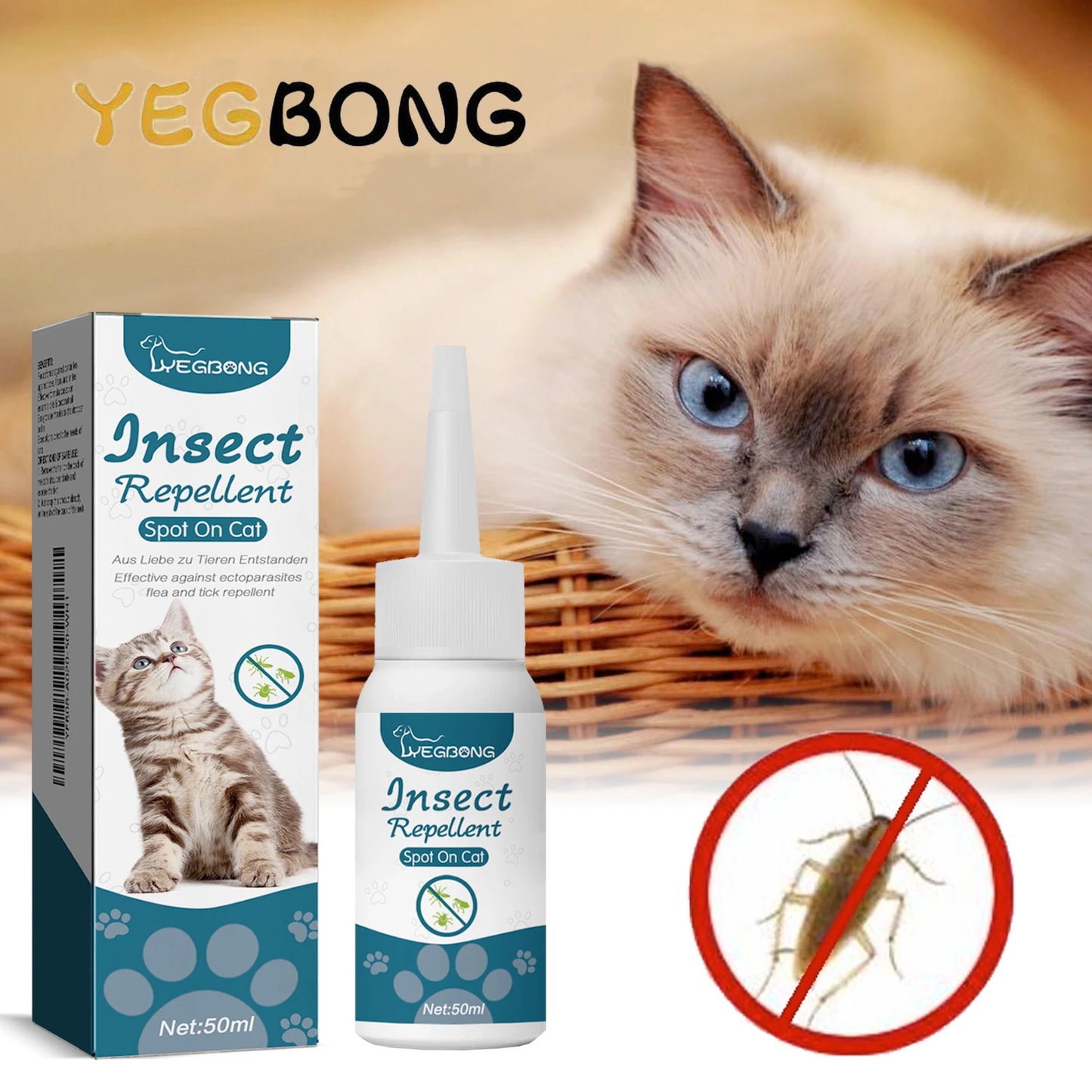 Flea & Tick Control Liquid for Pets