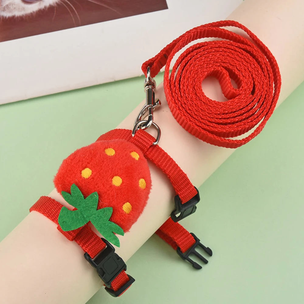 Adjustable Small Pet Harness Leash
