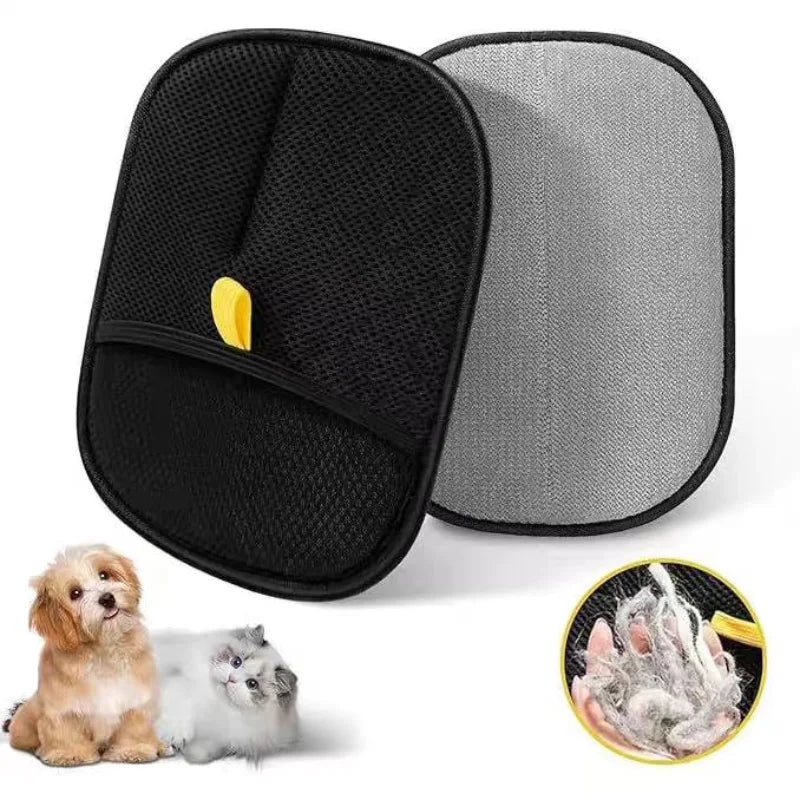 Double-Sided Pet Hair Removal Gloves