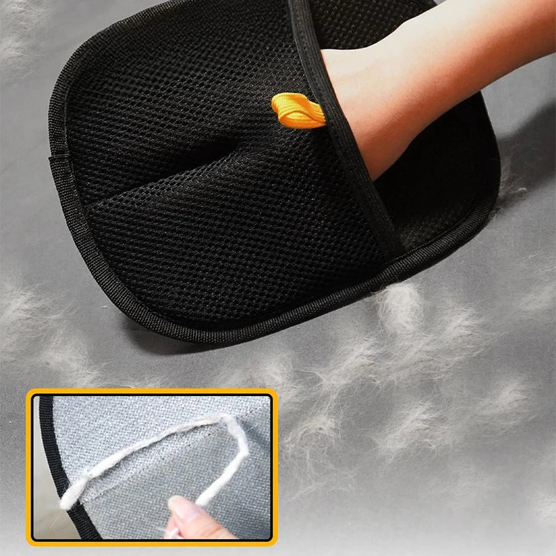 Double-Sided Pet Hair Removal Gloves