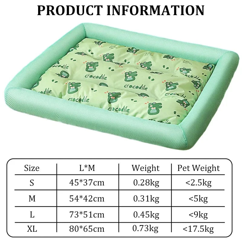 Summer Cooling Pet Bed Mat