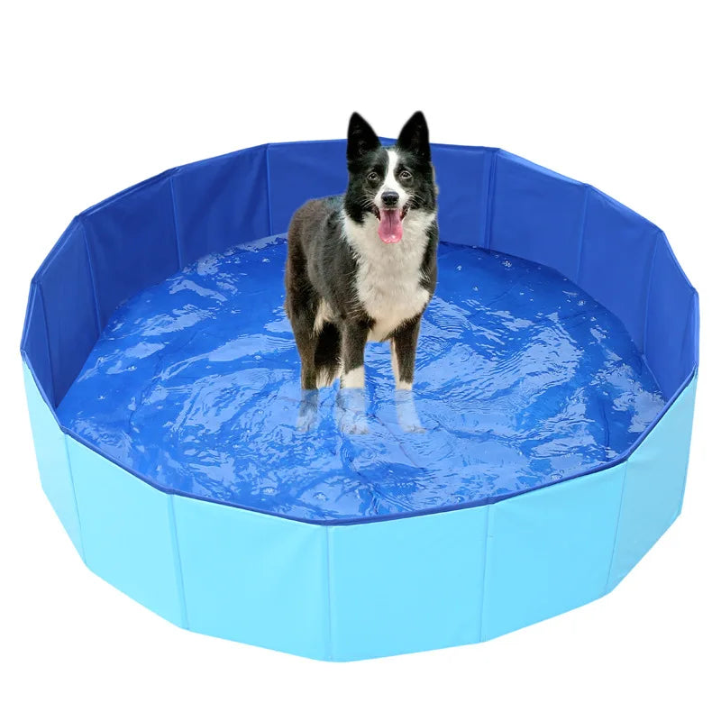 Foldable Pet Pool Bath Tub
