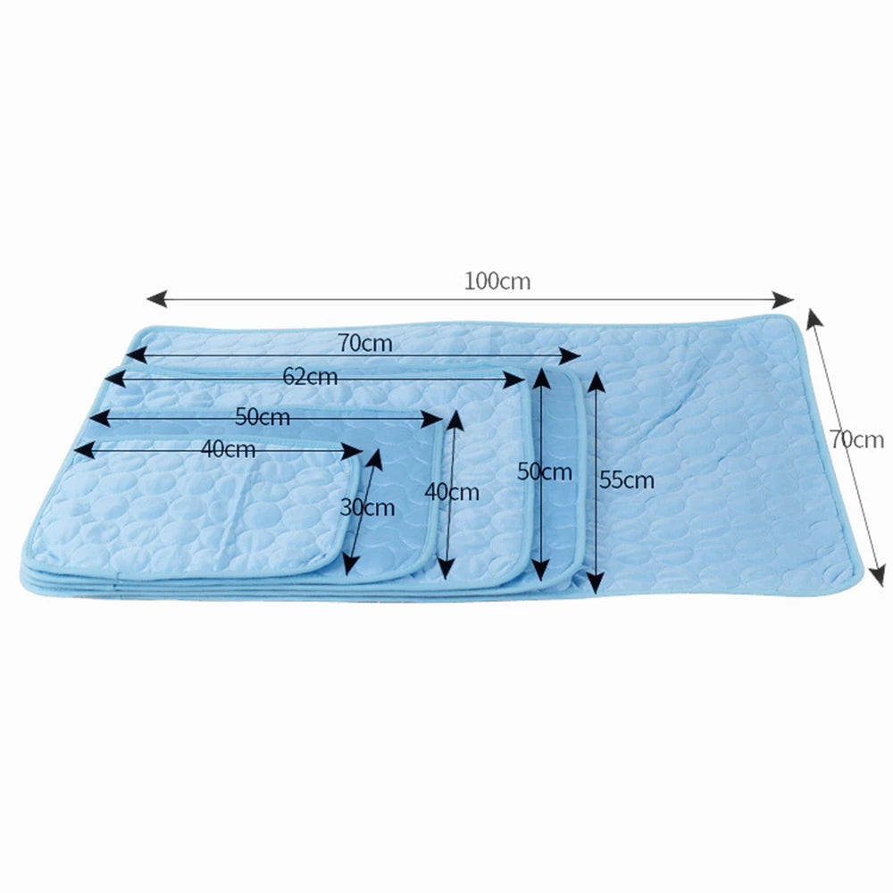 Ice Silk Summer Pet Cooling Mat