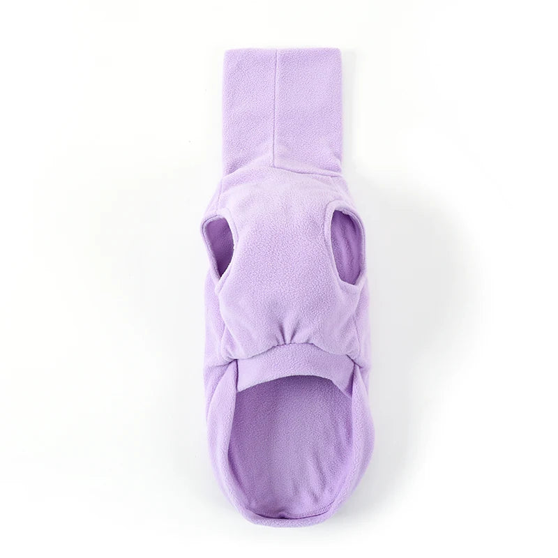Fleece Turtleneck Dog Vest