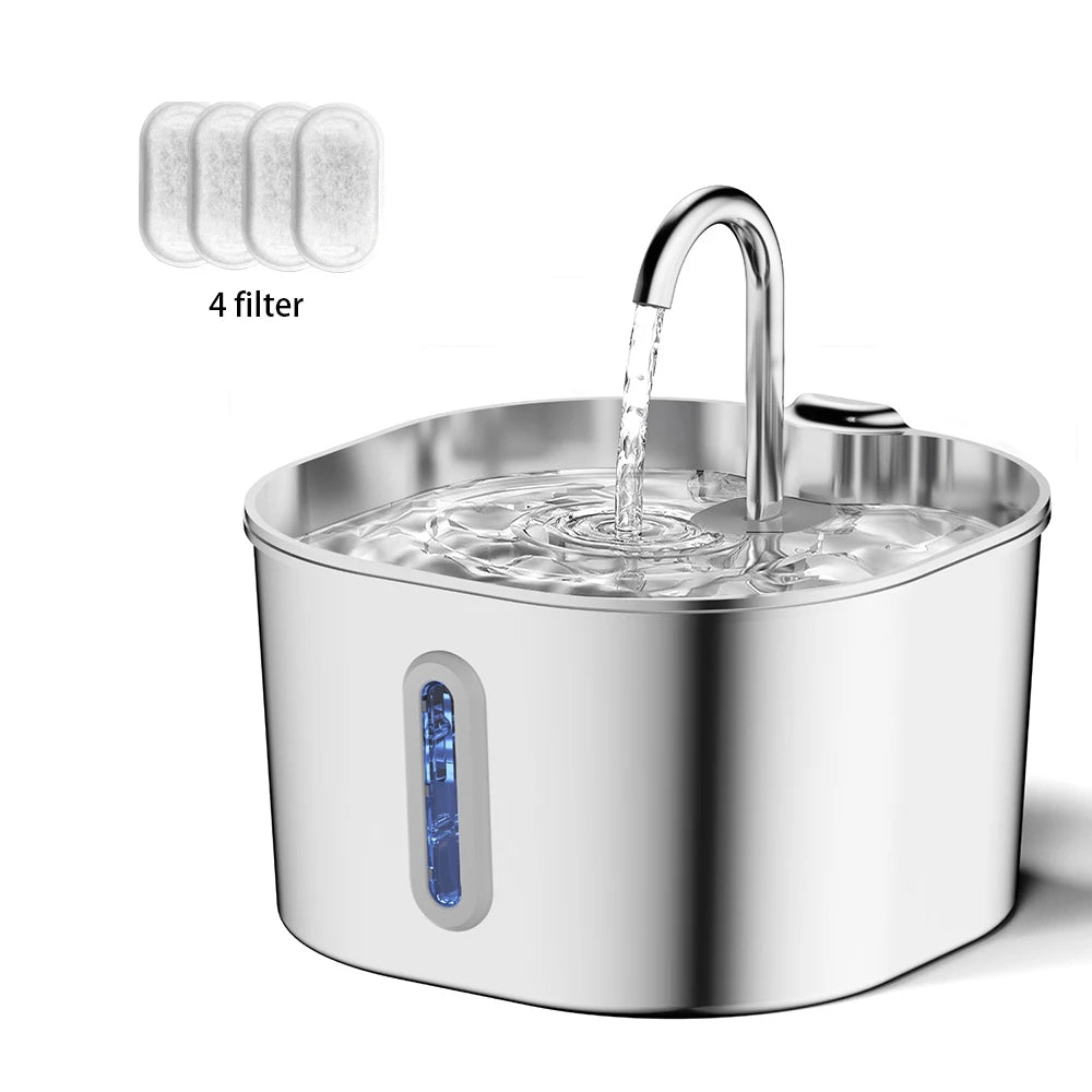 Stainless Steel Pet Water Fountain