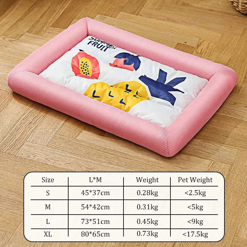 Summer Cooling Pet Bed Mat