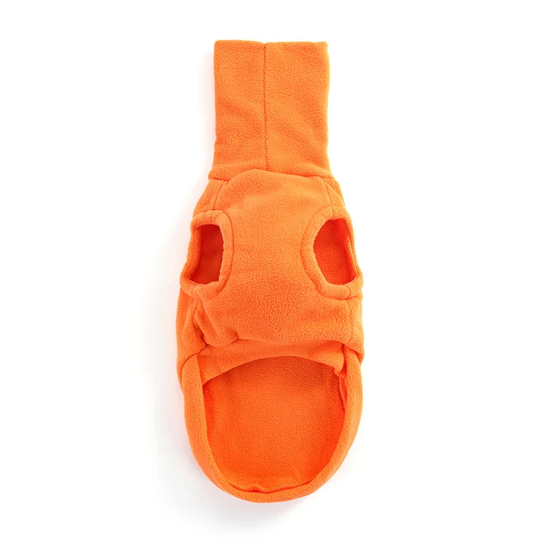 Fleece Turtleneck Dog Vest