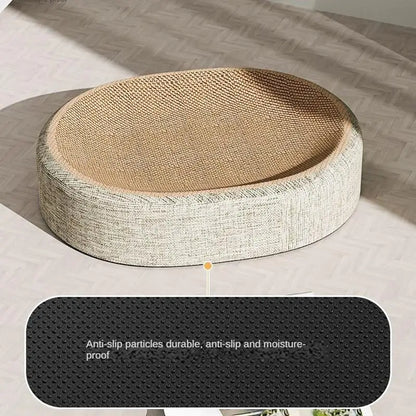Oval Sisal Cat Scratch Bed