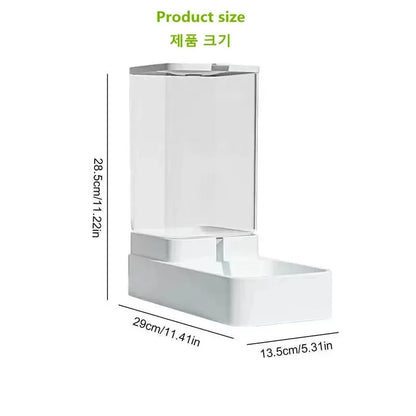 Automatic Pet Food & Water Dispenser