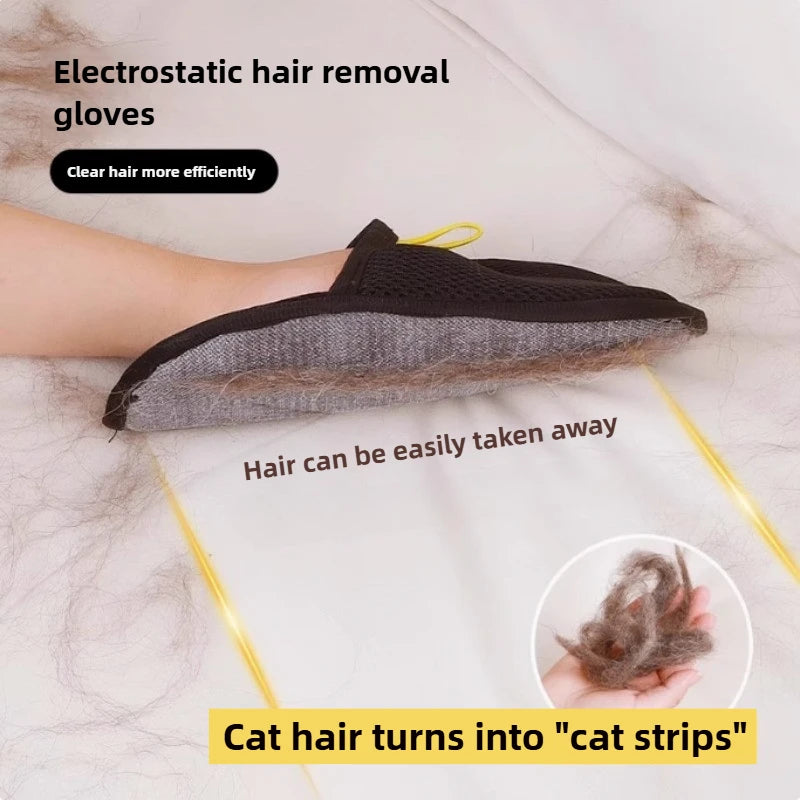 Reusable Pet Hair Removal Gloves