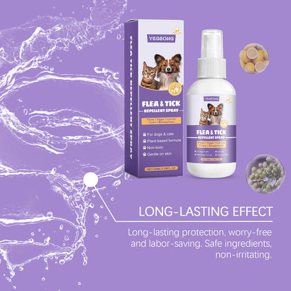Flea & Tick Prevention Pet Spray