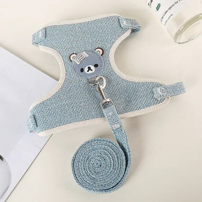 Padded Rabbit Harness & Leash Set