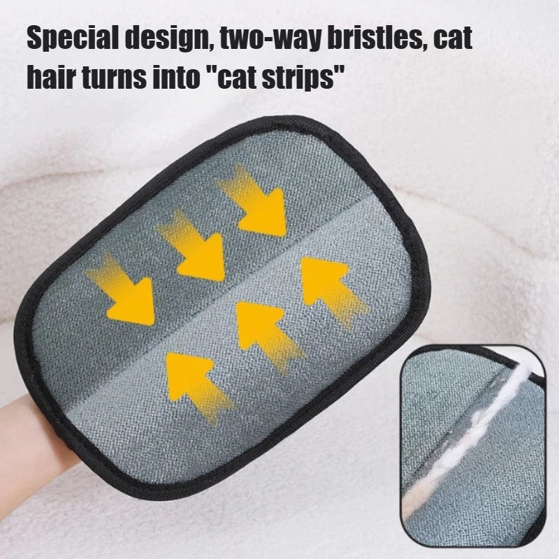 Reusable Pet Hair Removal Gloves