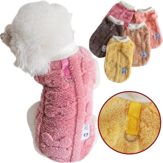 Winter Warm Fleece Pet Sweater