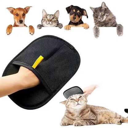 Double-Sided Pet Hair Removal Gloves