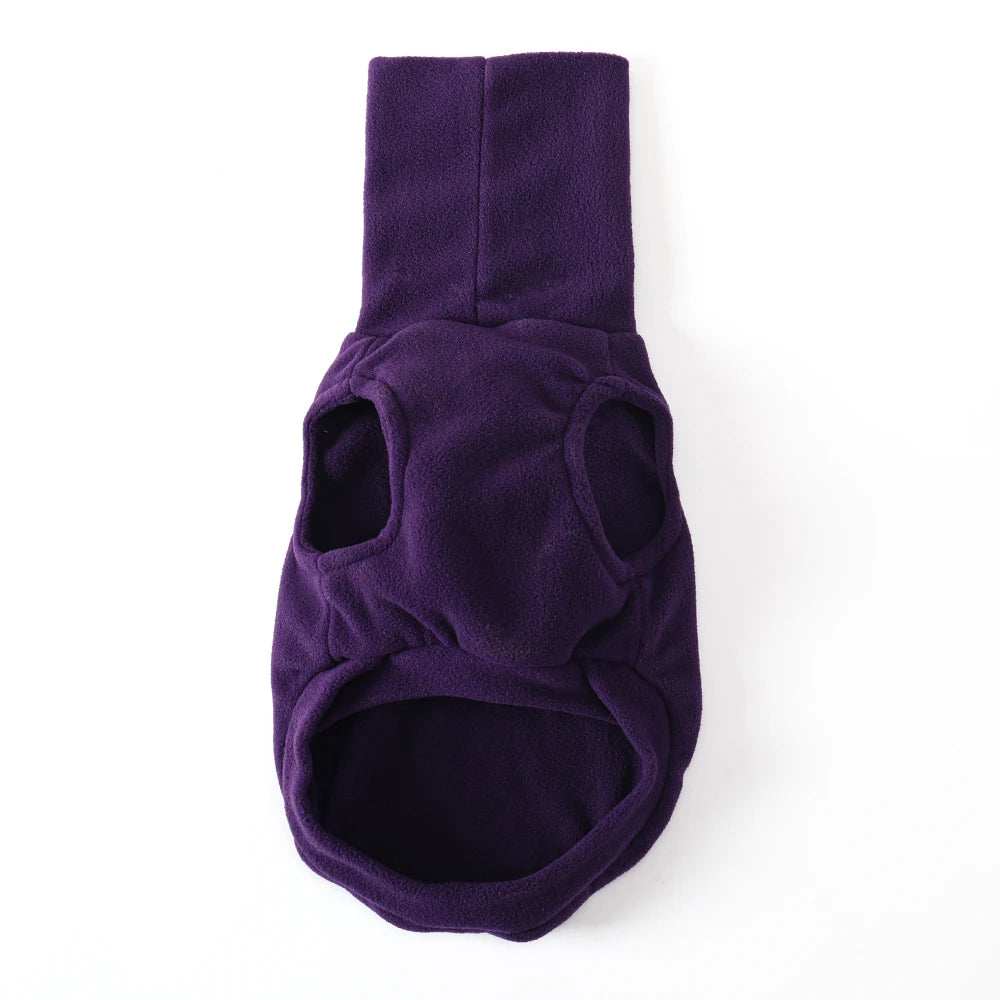 Fleece Turtleneck Dog Vest