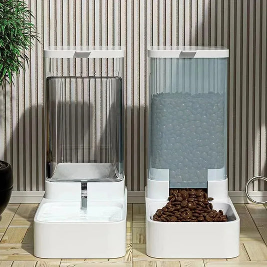 Automatic Pet Food & Water Dispenser