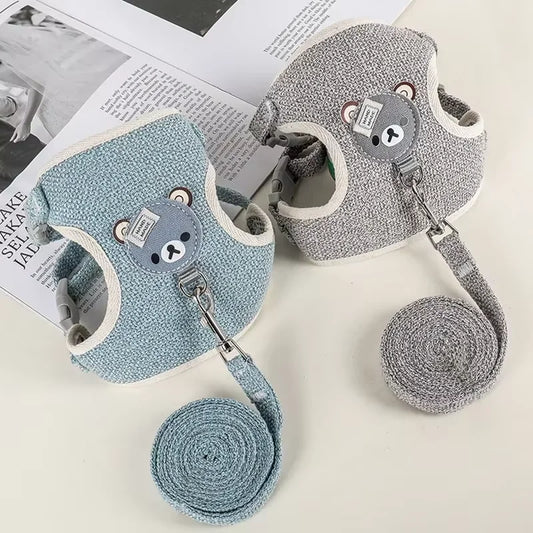 Padded Rabbit Harness & Leash Set