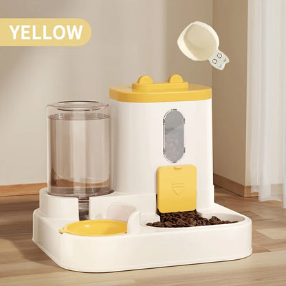 2-in-1 Cat Food & Water Dispenser