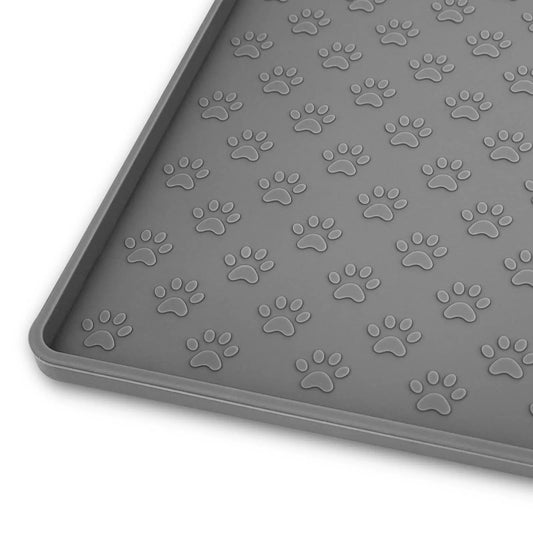 Silicone Paw Print Pet Feeding Mat