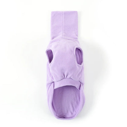 Fleece Turtleneck Dog Vest