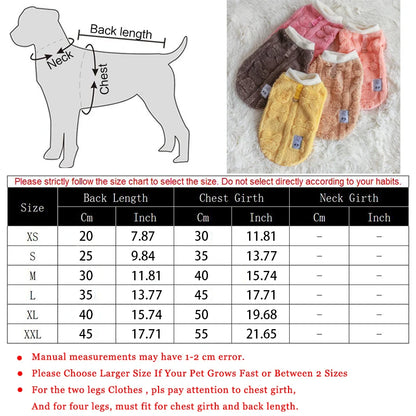 Winter Warm Fleece Pet Sweater