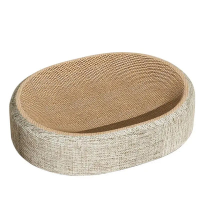 Oval Sisal Cat Scratch Bed