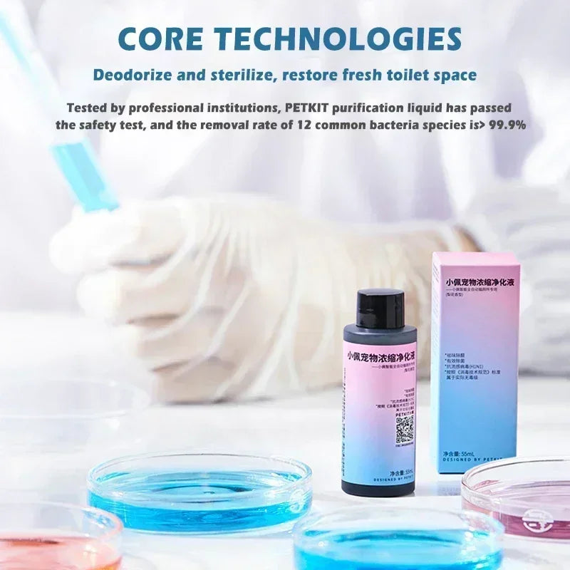 Cat Litter Box Deodorizing Liquid